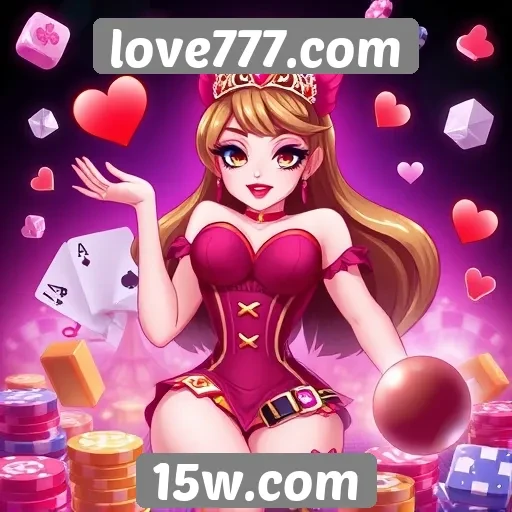 Variedade de jogos disponíveis no love777.com